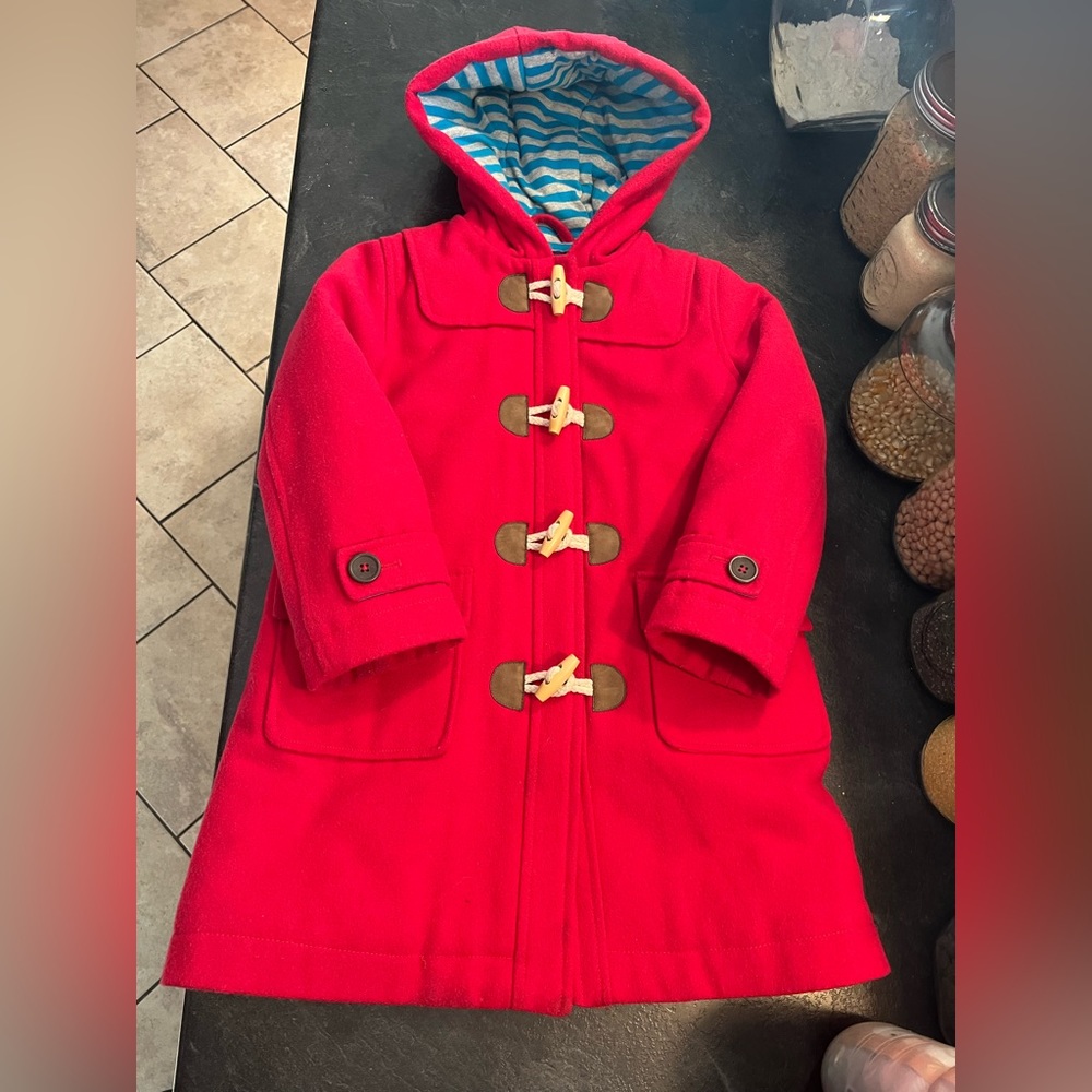 Kids Wool Pea Coat